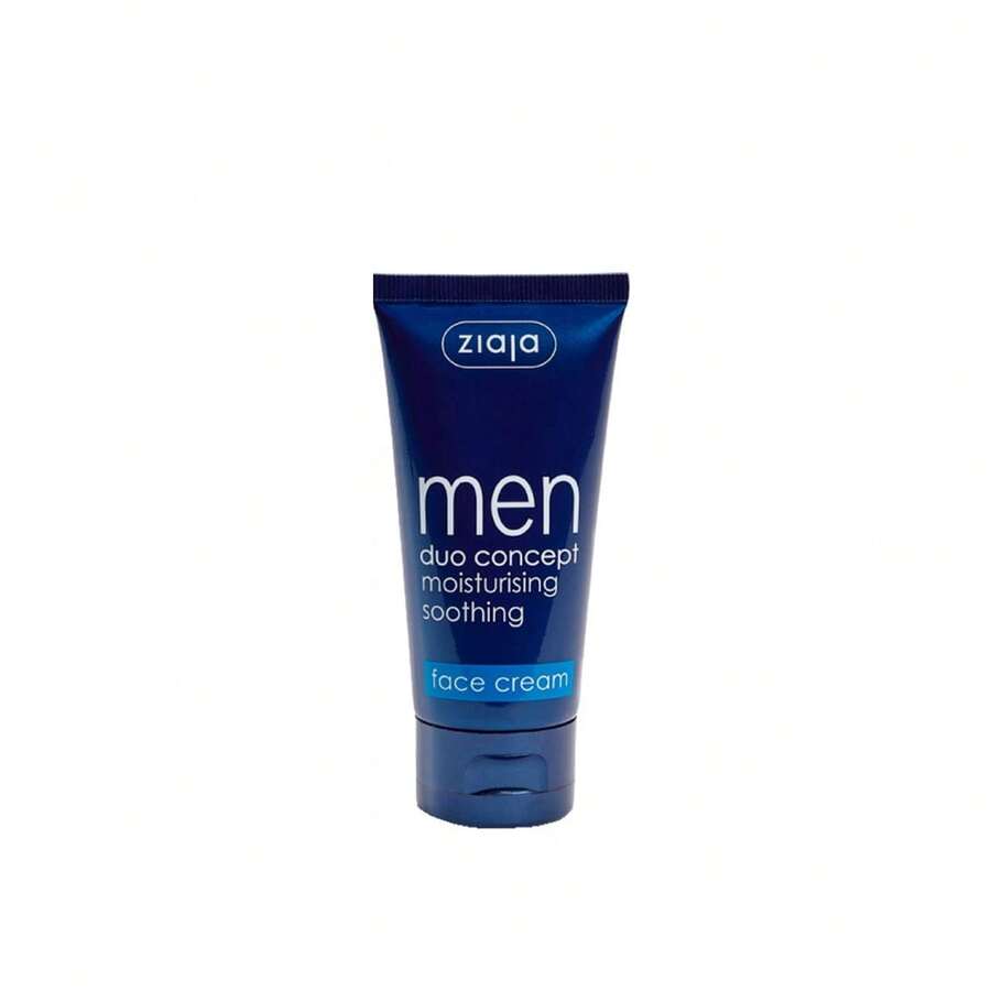 Ziaja Men Duo Concept Moisturizing Soothing Face Cream SPF6 50ml - Collagen - View 1