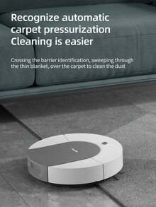Smart Robot Vacuum Cleaner, Automatic Self-Cleaning Sweep And Mop All-In-One Home Cleaning Machine, Large Water Tank, 300ml Large Dust Bin, Child Lock Function, Fast Charging, Intelligent Noise Reduction - Smart Ultra-thin Robot Vacuum - View 5