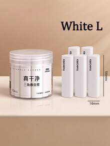 1/5/10個白色三角橡皮擦，便攜式鉛筆痕跡橡皮擦，乾淨無塵無殘留，精確修正，小巧簡約文具橡皮擦，適用於課堂學習、作業、考試準備、學校用品、開學季、學校橡皮擦、學習用品 - 白色款 - 查看 7