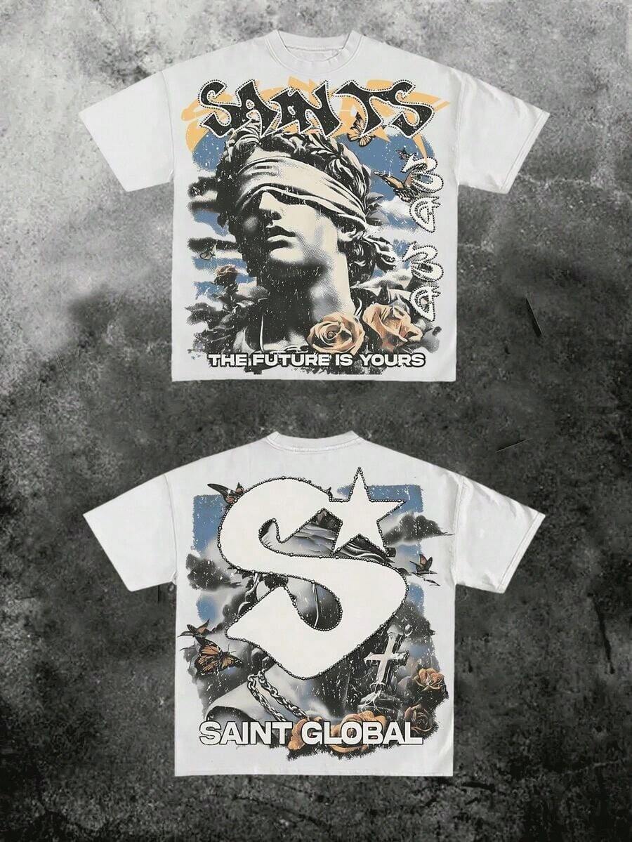 Women T-Shirts - 白色 - 查看 1