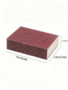 10pcs Emery Sponge Scrubber, Magic Cookware Cleaning Sponge, Dishwashing, Sink Cleaning, Stain Removal, Rust Removal, Pot Brush, Scouring Pad, Kitchen Accessories, Kitchen Supplies, Stain Removal Pot Bottom Black Grime Rust Removal Brush Pot Cleaning Tool (10/5/1) Available - A - View 8