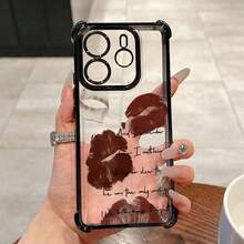 [24h Versand Aus DE/FR/ES] [24-Stunden-Lokallieferung]Phone Case - Mischievous Smiling Face Suitable For Xiaomi  Note 9,  Note 9S,  Note 10,  Note 10 Pro,  Note 11,  Note 11 Pro,  Note 12,  Note 12 Pro 5G,  Note 13,  Note 13 Pro 5G,  Note 14 - 黑色 - 查看 1