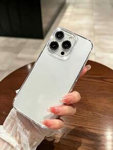 手機殼 4入裝 奢華透明手機保護殼，相容 Apple 18/18 Pro/18 Pro Max、17 Pro Max/17 Air/16 Pro Max/15 Pro/17E/17/16/15/14/13/12/11/16E/Plus/Mini/X/Xr/Xs Max/7/8/SE2/SE3，防震高透背蓋手機保護殼 - 4件裝 - 查看 5