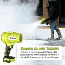 Soplador De Aire Inalambrica Hojas Electrica Para Jardineria Herramientas Para Electrica Bateria Accesorios Aspiradora Truper Gasolina De Mochila Ventilador Turbo - Verde - Ver 6
