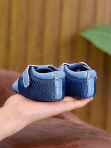 Baby Walking Shoes 0-1 Years Soft Non-Slip Casual Infant Toddler Shoes Suitable For Boys And Girls For Spring Summer Autumn - Blue - View 6
