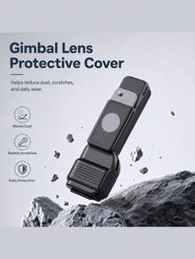 1pc Gimbal Lens & Screen Protector Cover For Osmo Pocket 4, ABS Hard Shell Anti-Scratch Anti-Dust Protective Case With Soft Cushioning Lining And Quick Flip Design, Suitable For Travel, Vlog, Outdoor Shooting And Daily Carry - View 2