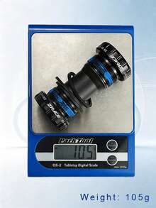 ZRACE BSA 24mm Bottom Bracket, Aluminum Alloy CNC Process, Suitable For BB51 BB52 BB70 BB83 - Black - View 8
