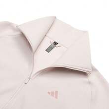adidas HALF ZIP SWEATSHIRT Longgar Anti-statis Olahraga Kasual Pullover Lengan Panjang untuk Wanita - Baby Pink - View 5