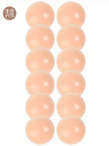 2/12-Pack Reusable Invisible Silicone Nipple Covers For Women, With Travel Storage Case - Multicolor - View 16