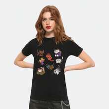Men Sports Tees & Tanks - 黑色 - 查看 1