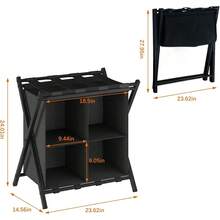 Luggage Racks - Black - View 6