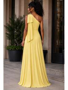 Women Maxi Dresses - 黃色 - 查看 2