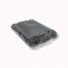10/25/50/100pcs Disposable Black Paper Straws, Candy Stirrers, Suitable For Cocktails, Birthdays, BBQs, Events And Celebrations - View 6