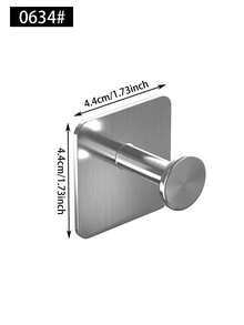 Heavy Duty Hooks - Bathroom, Kitchen And Home Towel Hooks, Easy Install Self-Adhesive Towel Hooks, Suitable For Clothes, Hats And Keys, Bathroom Accessories Hooks, Home Decor - Multicolor - View 12