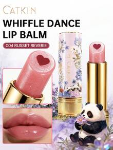 CATKIN Whiffle Dance 心核亮片染唇膏 閃耀紋理保濕口紅，適合日常保濕與時尚造型 C04 Russet Reverie - C04 Russet Reverie - 查看 2