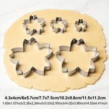 Stainless Steel Cookie Cutter Baking Mold, Multiple Shapes & Styles: Strawberry/Maple Leaf/Apple/Cherry Blossom/Plump Heart - View 7