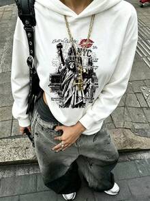 Women Sweatshirts & Hoodies - 白色 - 查看 2