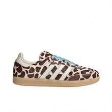 Sepatu sneakers adidas Originals Samba OG T-toe, gaya retro klasik, nyaman, serbaguna, tahan lama, sol tipis, unisex. - krem kecoklatan - View 3