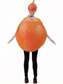 Halloween Fruit Cosplay Costume Set Orange Grape Tomato Cute One-Piece Jumpsuit Adult One Size Composite Sponge Material Carnival Christmas Party Fun Dress-Up Costume - Multicolor - View 6