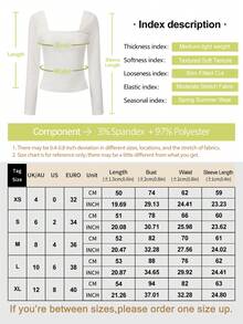 ROSIE POPHUB Women's Textured Floral Jacquard Long Sleeve Top, Square Neck Backless Fitted Ruched T-Shirt, Elegant Autumn/Winter Casual Basic Blouse - White - View 11