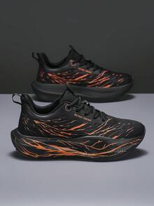 Men's Running Shoes, Marathon Running Shoes, Suitable For Outdoor Jogging, Daily Wear, And Suburban Walking - Black - View 1