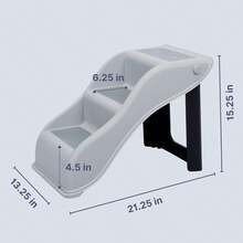 Dog Stairs & Steps - Grey - View 3