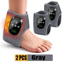 Electric Foot Massager Heated Vibration Cordless Ankle Wrap Portable Leg Care Relaxation Pad For Home Office Women Seniors - View 13