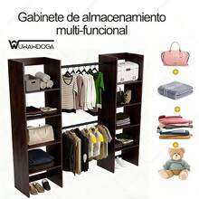 Bedroom Armoires - Mocha Brown - View 10