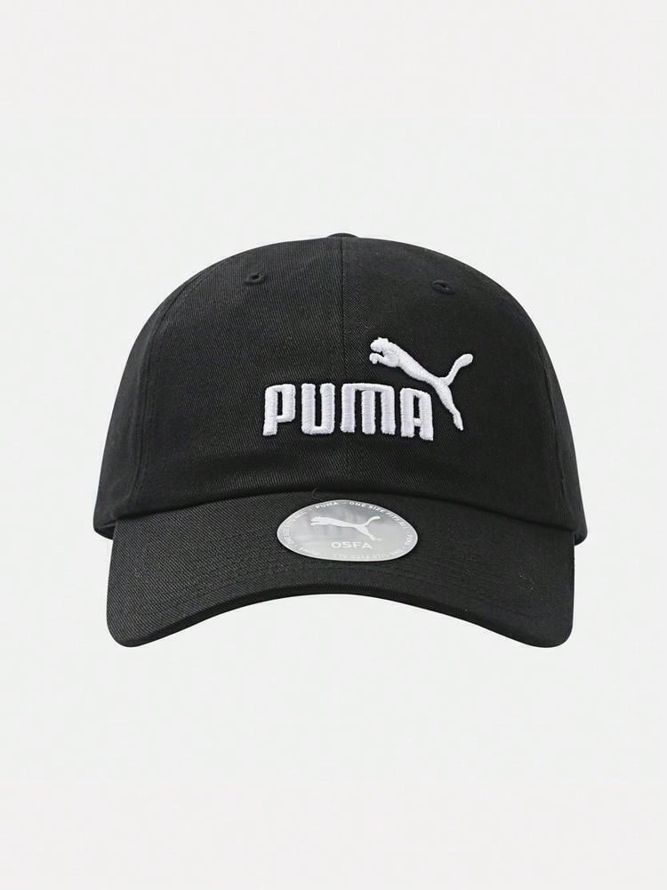 Puma 中性 ESS NO.1 LOGO BB 棒球帽 - 黑色彎帽簷 02599901 - 黑色 - 查看 1