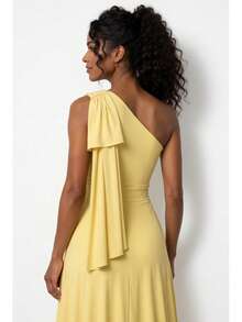 Women Maxi Dresses - 黃色 - 查看 4