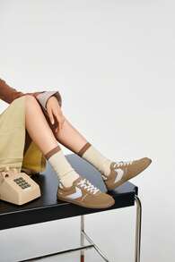 Kappa Maillard Colorway Retro Low-Top Casual Training Shoes - Brown - View 9