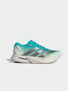 Adidas Men's ADIZERO BOSTON 13 M Running Shoes Low-Top KK4990 - Dark Green - View 1