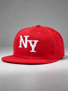 1pc Men's Gothic Letter "NY"Embroidered Hats For Men Adjustable Hats, UV Protection Sun Hat, Perfect For Casual Wear, Parties, Travel, And Holiday Gifts,The Best Gift For Mom And Loved Ones - Multicolor - View 13