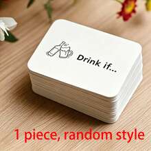 1 Set Adult Fun Cards, Including Drinking Games, Bachelorette Party Games, Bridal Shower Gift Games, Adult Fun Cards, Bachelorette Party Weekend, Party Supplies And Portable Cards. Drinking Game Cards, Adult Games - Multiple Styles - View 9