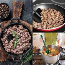 1件裝黑色耐熱尼龍肉碎器,多功能不沾手持式肉泥壓碎器與馬鈴薯壓碎器,家用廚房烹飪攪拌切碎工具,廚房必需品,廚房配件,廚房裝飾,家居用品,廚房小工具,廚房收納與整理,廚房用具 - 款B - 查看 5