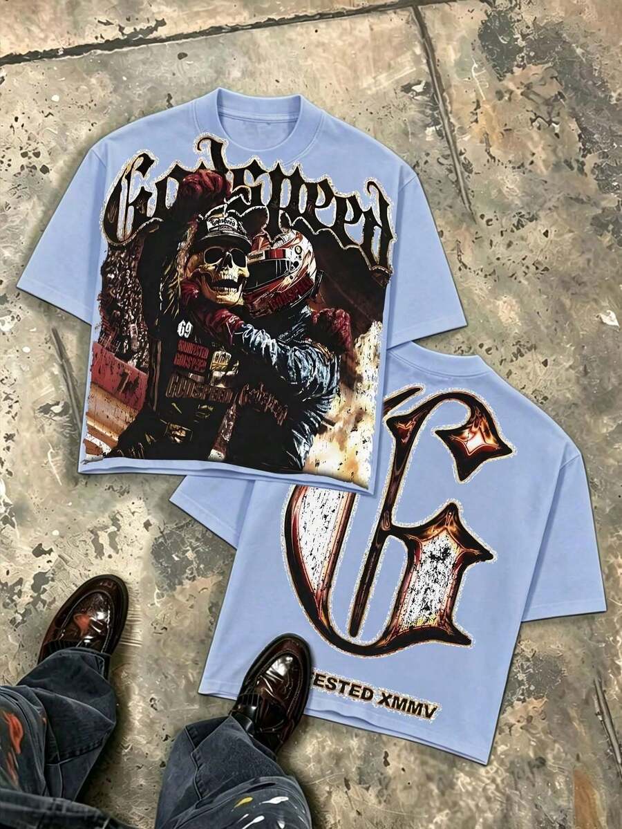 Women T-Shirts - 天藍色 - 查看 1