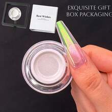 Gift Box Nail Powder Set, Luxury Optical High-Gloss Quality Nail Powder, Perfect Gift Choice, Unique Floating Design Gift Box, Y2K Mirror Chameleon Powder, Suitable For Nail Art Design, From Beginners To Nail Technicians - Multicolor - View 11