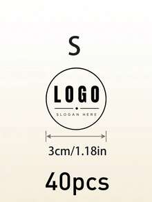 客製化圓形水晶貼紙，極簡個性化 Logo 標籤，適用於杯子、派對小禮物，可客製文字貼紙，生日與婚禮裝飾，萬聖節、感恩節與聖誕節可客製化禮物封印貼，個性化貼紙，客製貼紙 - 風格A - 查看 14