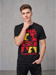 Men T-Shirts - Black - View 3