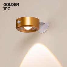 1/2pcs LED Wall Mounted Art Light, Battery Powered Wall Picture Light, Smart Magnetic Wireless Wall Lamp, Home Decor Wall Spotlight, Touch Dimmable, 3 Lighting Modes, Suitable For Framed Artwork And Portrait Lighting Display - Multicolor - View 26