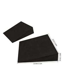 2 Yoga Blocks - Suitable For Yoga, Strength Training, Leg Recovery, Deep Stretching - Squat Support Triangular Blocks - 2 Yoga Blocks For Squat Leg Lift | EVA Foam Material, Suitable For Fitness Weight Training, Leg Elevation - Multicolor - View 14