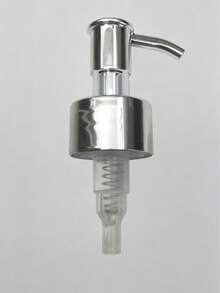 1/2pcs Smoke Gray Hammered Texture Refillable Hand Soap Dispenser Bottles, Modern Bathroom Liquid Soap Pump Bottles With Rust-Resistant Plated Pump Head - Round - View 14