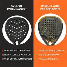 Băng quấn tăng xoáy chuyên nghiệp cho vợt Padel, tăng khả năng xoáy và kiểm soát, phù hợp cho mọi loại vợt, phụ kiện thiết yếu cho Padel - Nhiều màu - Xem 3