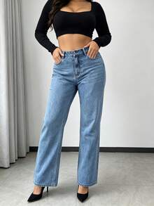 Women Jeans - Light Blue - View 4
