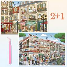DIY Fun Scene Stickers, Size 28*21cm, 3D Landscape Stickers, 2 Styles Available, Suitable For Gifts, Office, Home, Classroom, Stress Relief Healing Entertainment Toys, Student Planner Creative Stickers, Decorative Stickers - A - View 14