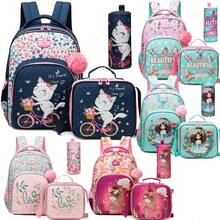 3件組可愛女款學生背包，青少年校園背包，含斜挎包，適合返校季 - 兒童書包 - 查看 2