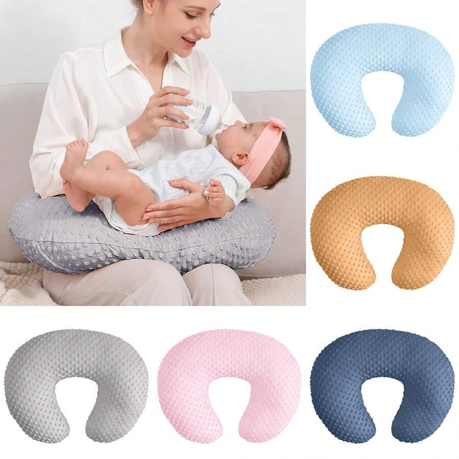 1pc Polka Dot Nursing Pillow Cover, Suitable For Baby Boys And Girls, Super Soft And Breathable Nursing Pillow Cover - Multicolor - View 1