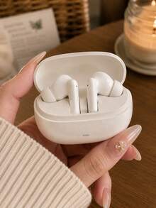 Bright Pink Bluetooth 5.4 TWS In-Ear Earbuds, Ergonomic Lightweight Skin-Friendly Ear Tips, 13MM Large Driver, Hi-Fi Stereo, 10m Stable Signal, Suitable For Commuting, Studying, Fitness, Travel, Cute Aesthetic Accessory, Perfect Birthday Gift - View 14