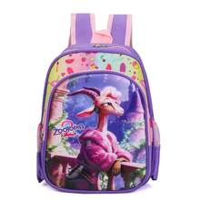 Disney Back To School Animal City Cartoon Print Backpack, Lightweight Large Capacity Casual Daily Use Bag, Multi-Pocket Padded Shoulder Strap Shoulder Bag, Suitable For Campus Travel Outdoor Use Storage Bag, Suitable For Daily Commute Use, Party Gift, Love From Mom - Multicolor - View 7