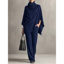 Women Two-Piece Outfits - Blue - View 2